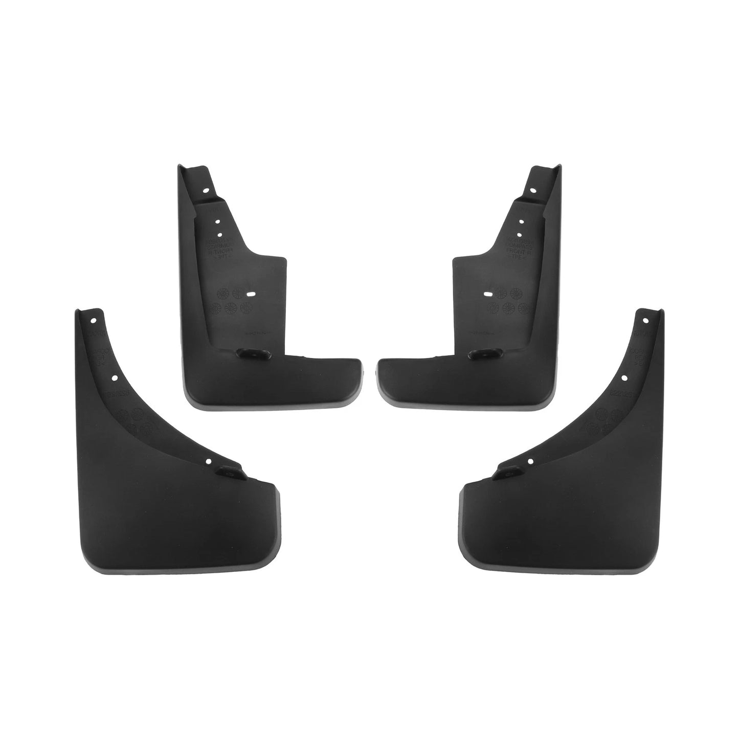 Mud Flaps Splash Guards for Jeep Compass (2011-2016)