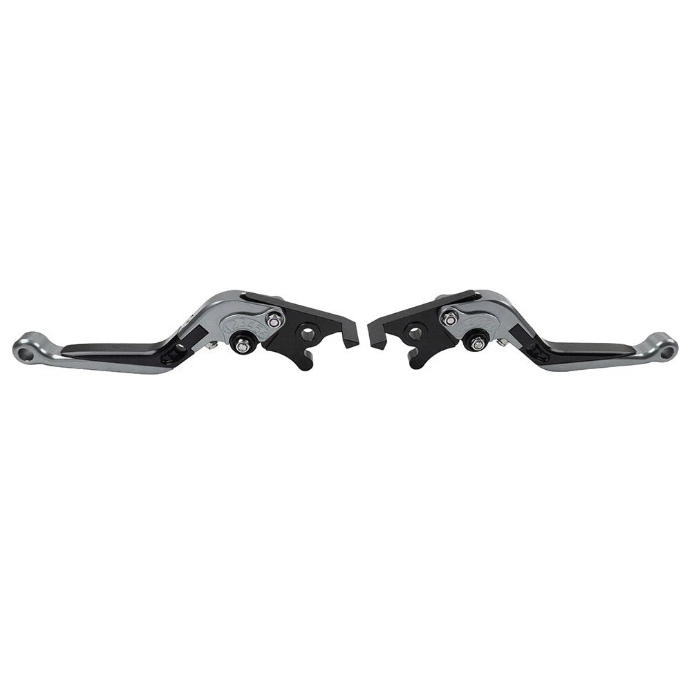 Titan Extendable Brake Clutch Levers for Kawasaki Z1000 ZX6R (2007-2018)
