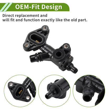 Engine Coolant Thermostat Housing for BMW 535i, 750i (2011-2016)