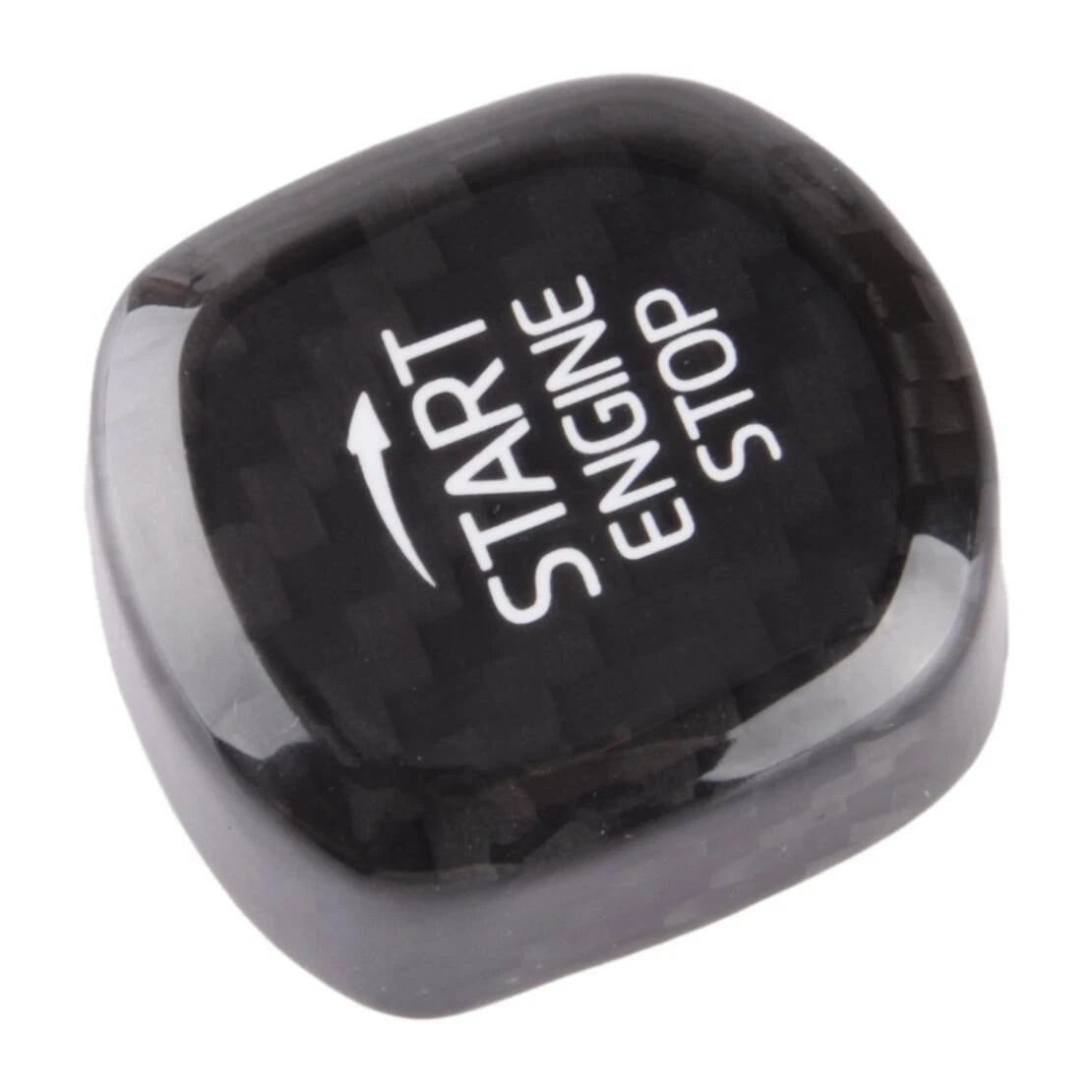 Carbon Fiber Engine Start Stop Button Cover Trim for Volvo S60 (2011-2018)