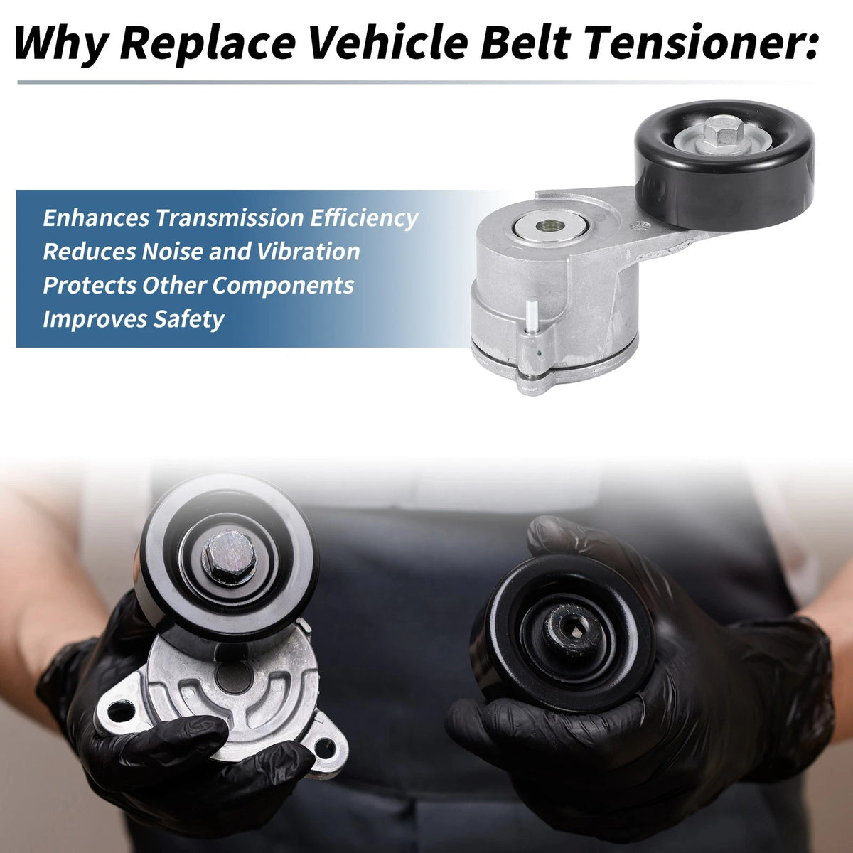 Belt Tensioner Metal 1 Pc for CHEVROLET Colorado (2009 - 2016)
