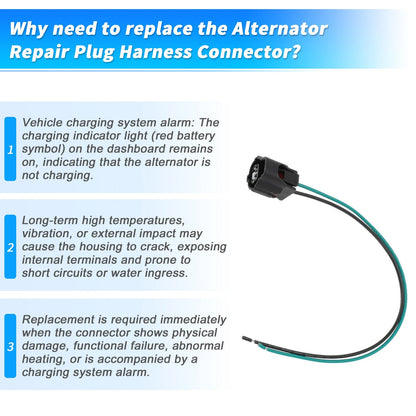 Alternator Repair Plug Harness Connector for Chevy/Chrysler/Dodge