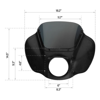 Quarter Fairing Bracket for Harley Softail Low Rider Street Bob (2018-2024)