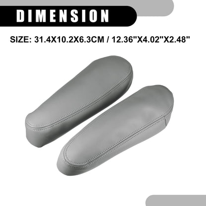 Center Console Seat Armrest Covers for Toyota Sequoia (2001-2007) Gray