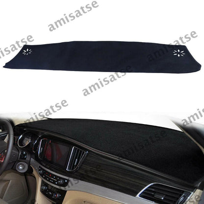 Dashboard Mat for Tesla Model 3 (2017-2019) Black Carpet Cover Pad