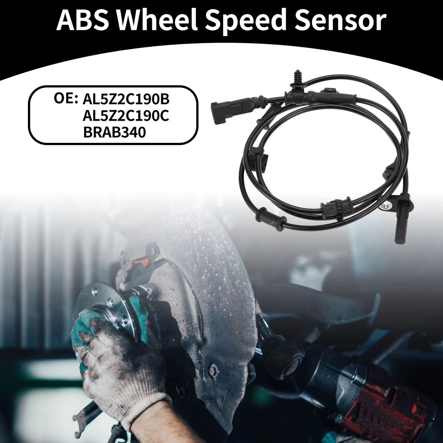 ABS Wheel Speed Sensor for Ford Ranger (2010-2011) Rear Right