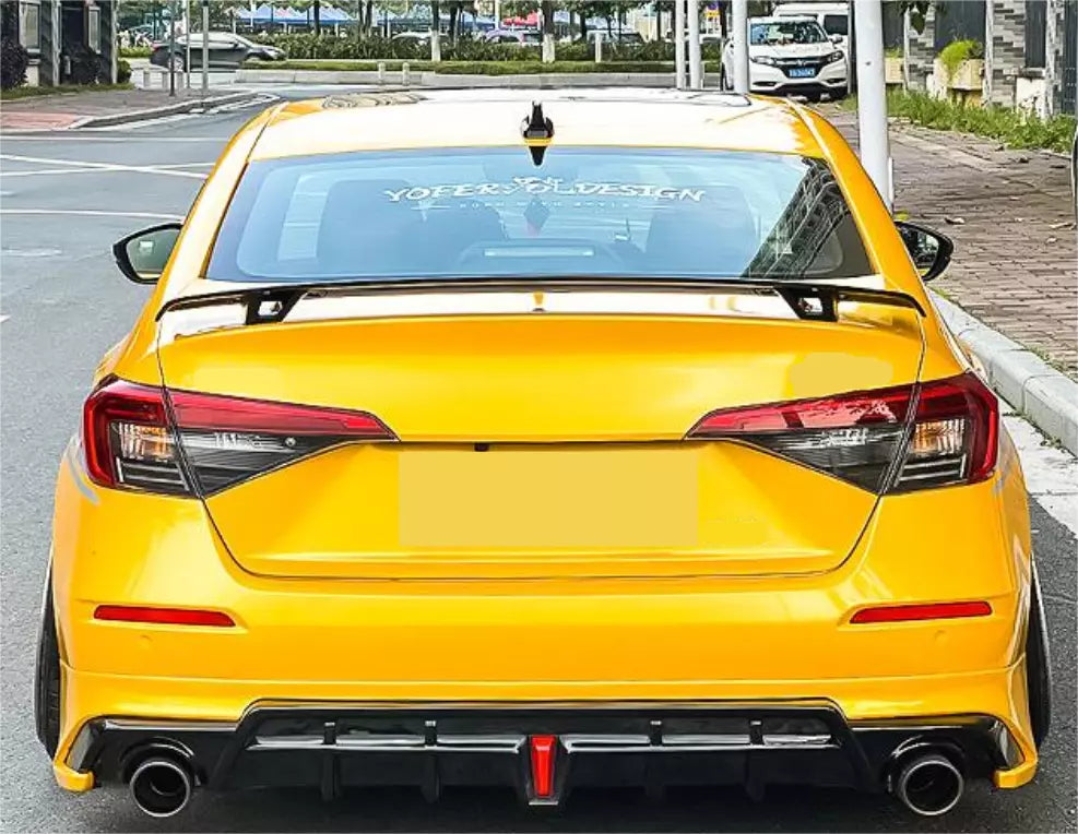 Rear Wing Spoiler for Kia Forte Cerato K3 Sedan Glossy Black (Year-Year)