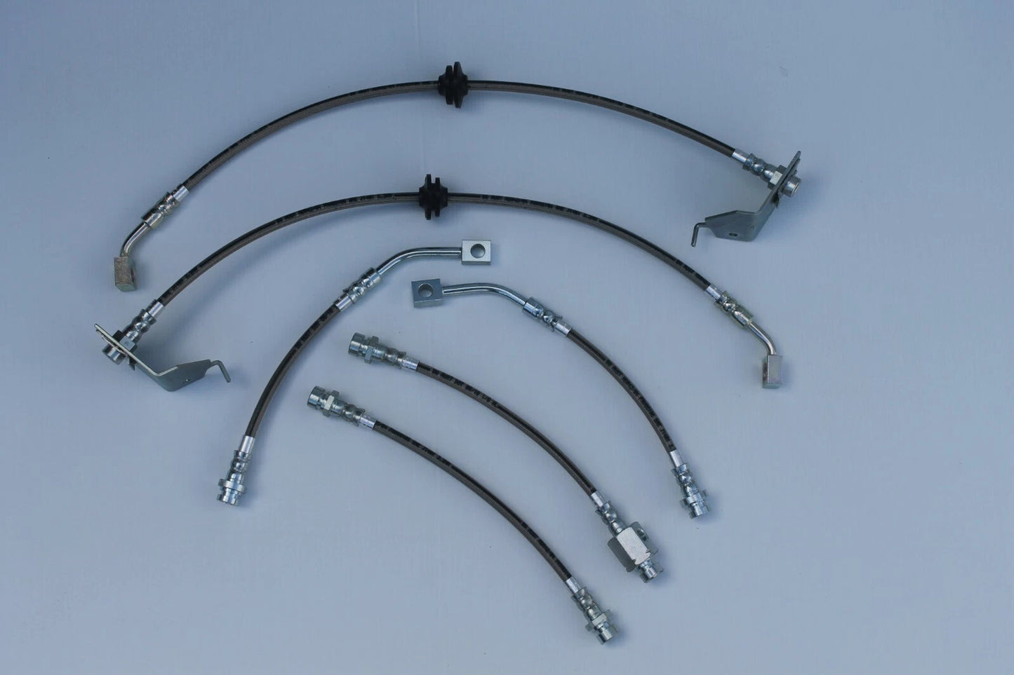 Braided Brake Hose Set (6 Hoses) for VY VZ Commodore (2002-2006)