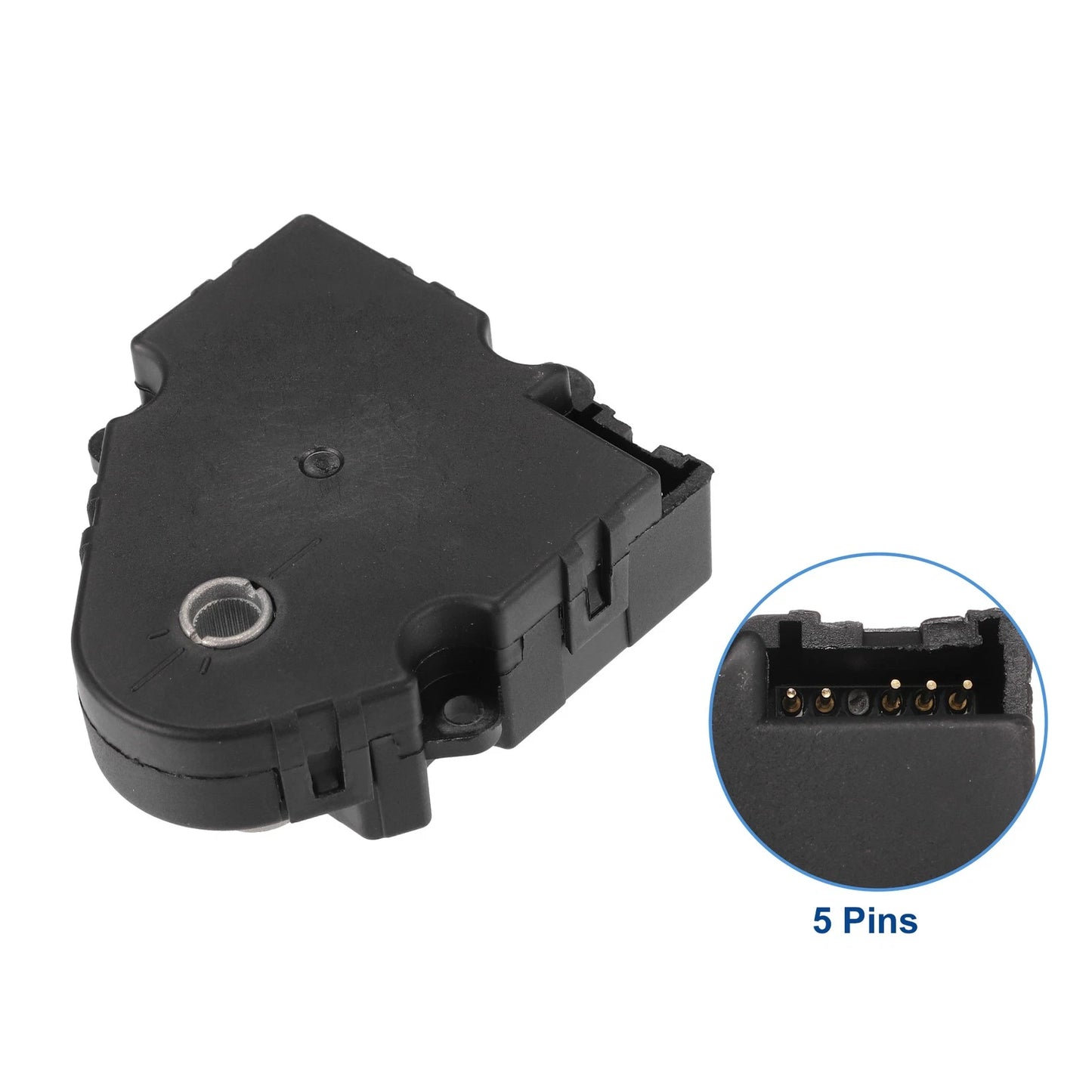 HVAC Blend Door Actuator Black for Buick Enclave (2008-2012)