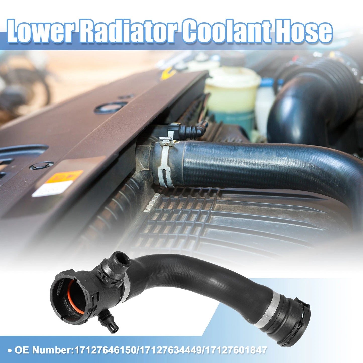 Radiator Coolant Hose for BMW X4 M40i (2018) - 1 x Hose, No. 17127646150