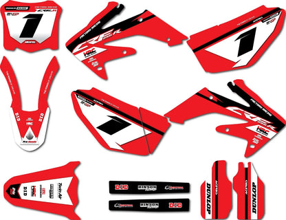 Full Custom Graphic Kit for Honda CRF250R (2008-2009) - TOKYO Style Decals