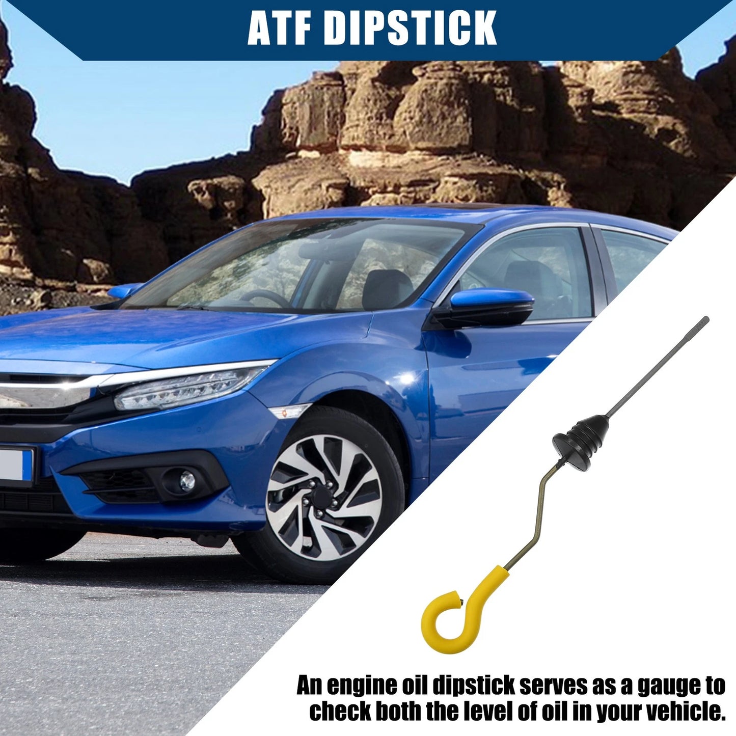 Engine Oil Level Dipstick for Honda Civic CR-V (2001-2006)