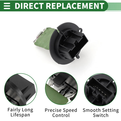 Blower Motor Resistor for Peugeot 206/307/CC/SW, Citroen C3 (2001-2014)