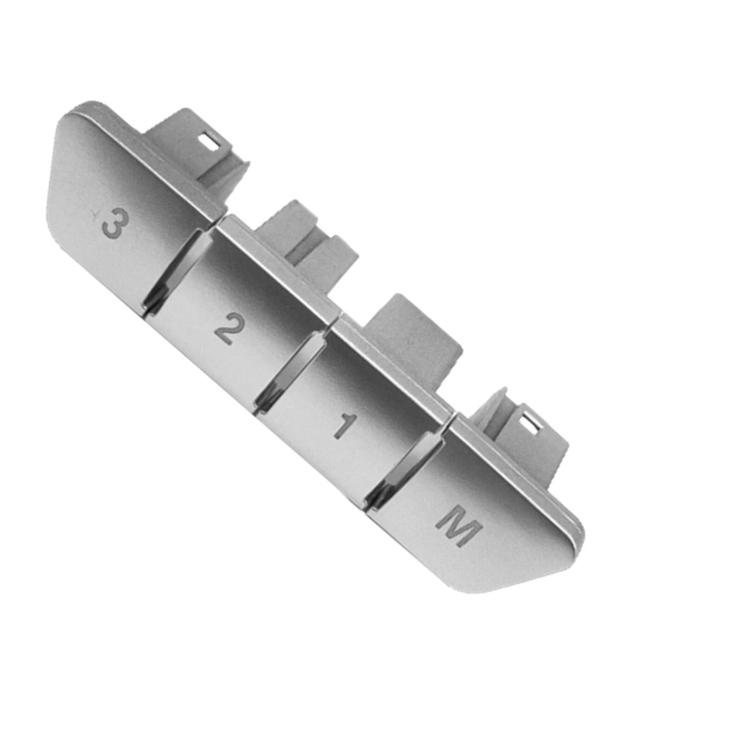 Silver Right Seat Control Switch Cap for Mercedes Benz SLK Class (2011-2015)