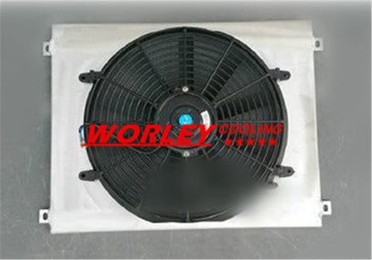 3 Row Aluminum Radiator & Shroud for Land Cruiser HJ45 HJ47 (1979-1984)