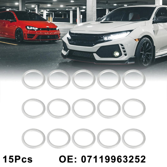 15pcs M16 Oil Drain Screw Gasket Crush Washer for BMW M3 (1999)