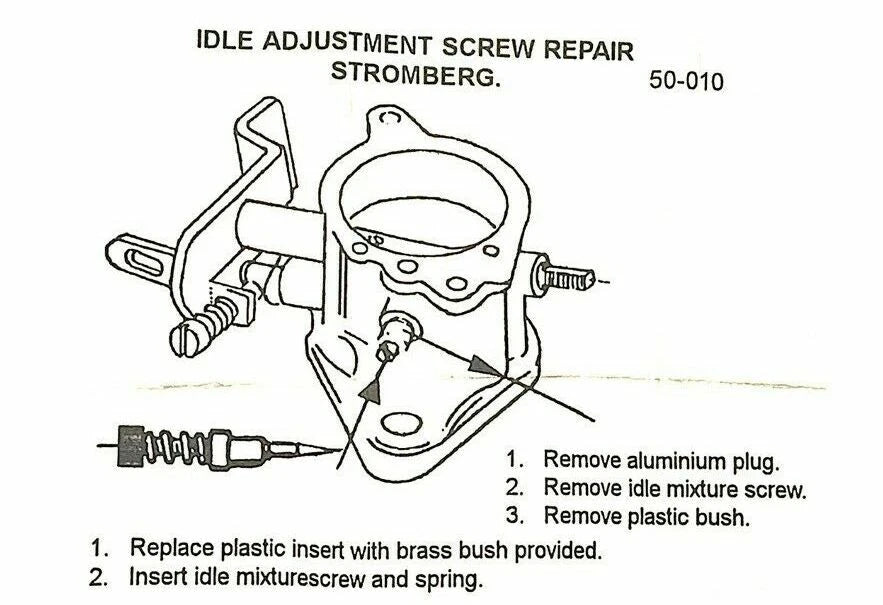 Stromberg Carby Needle & Seat for Ford Cortina (XR-XD)