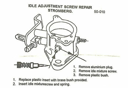 Stromberg Carby Needle & Seat for Ford Cortina (XR-XD)