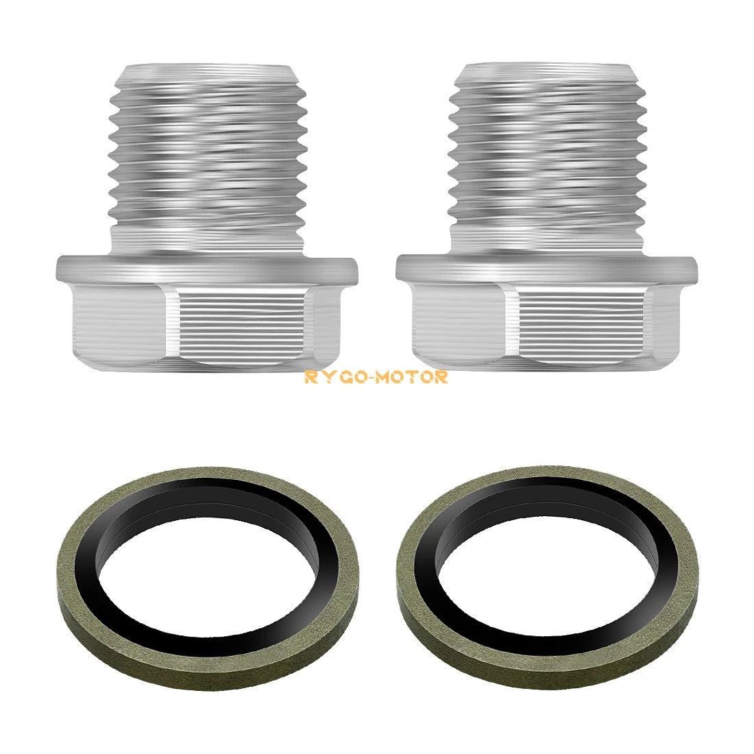 2x Drain Plug Gasket for Suzuki GSXR GSXS 750 1000 Hayab Bandit Boulevard
