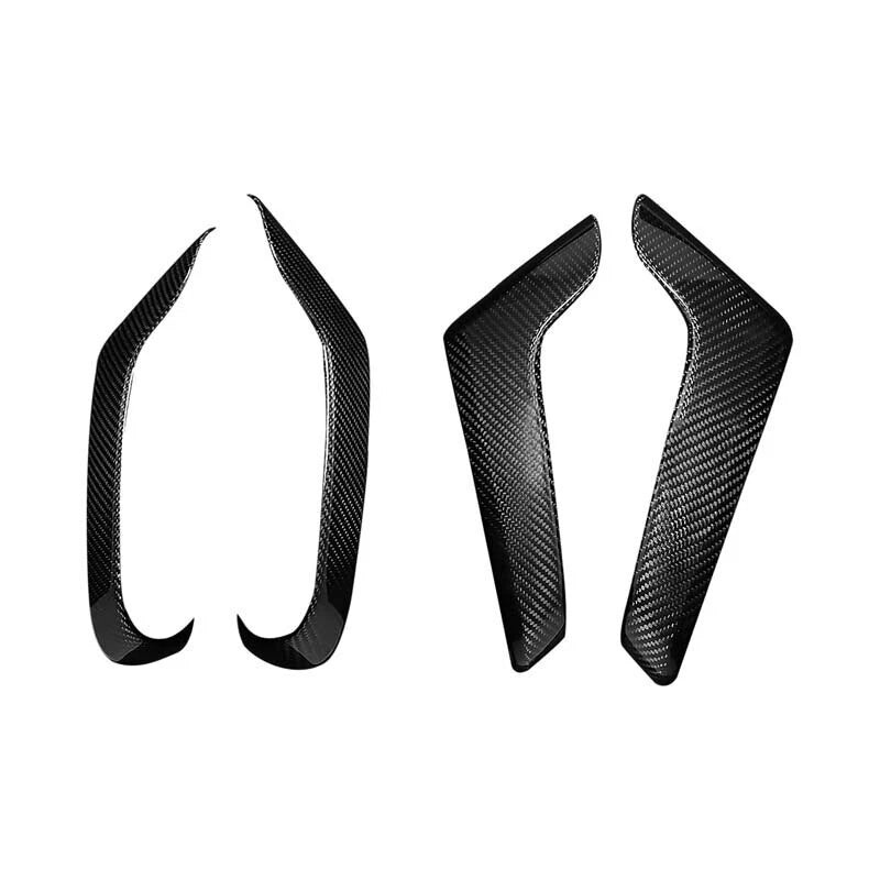 Real Carbon Fiber Interior Door Handle Panel Trim For Benz CLA 2020+ A200 A250
