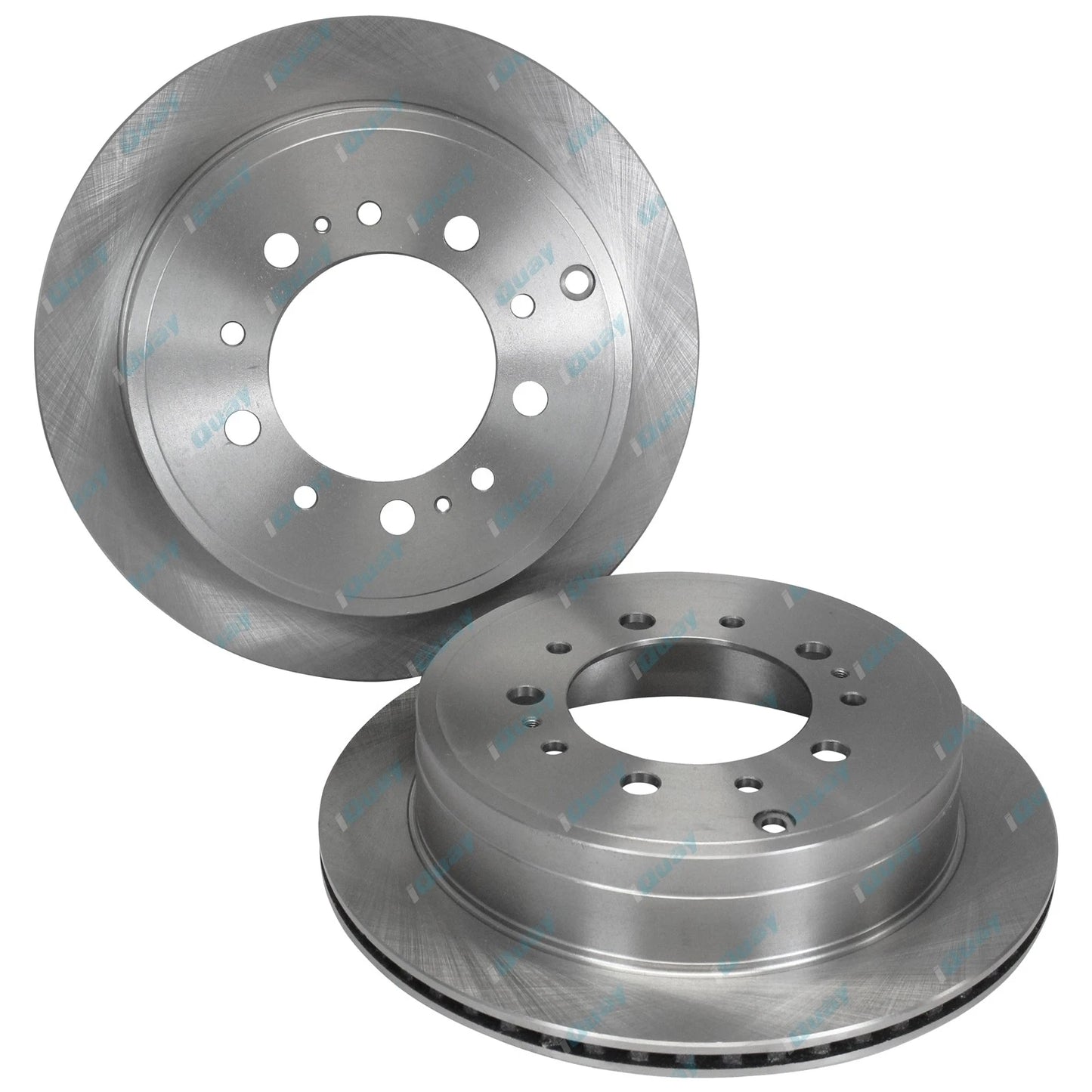 2 x Rear Disc Brake Rotors for Toyota Landcruiser URJ202 UZJ200 VDJ200 (2007-2021)