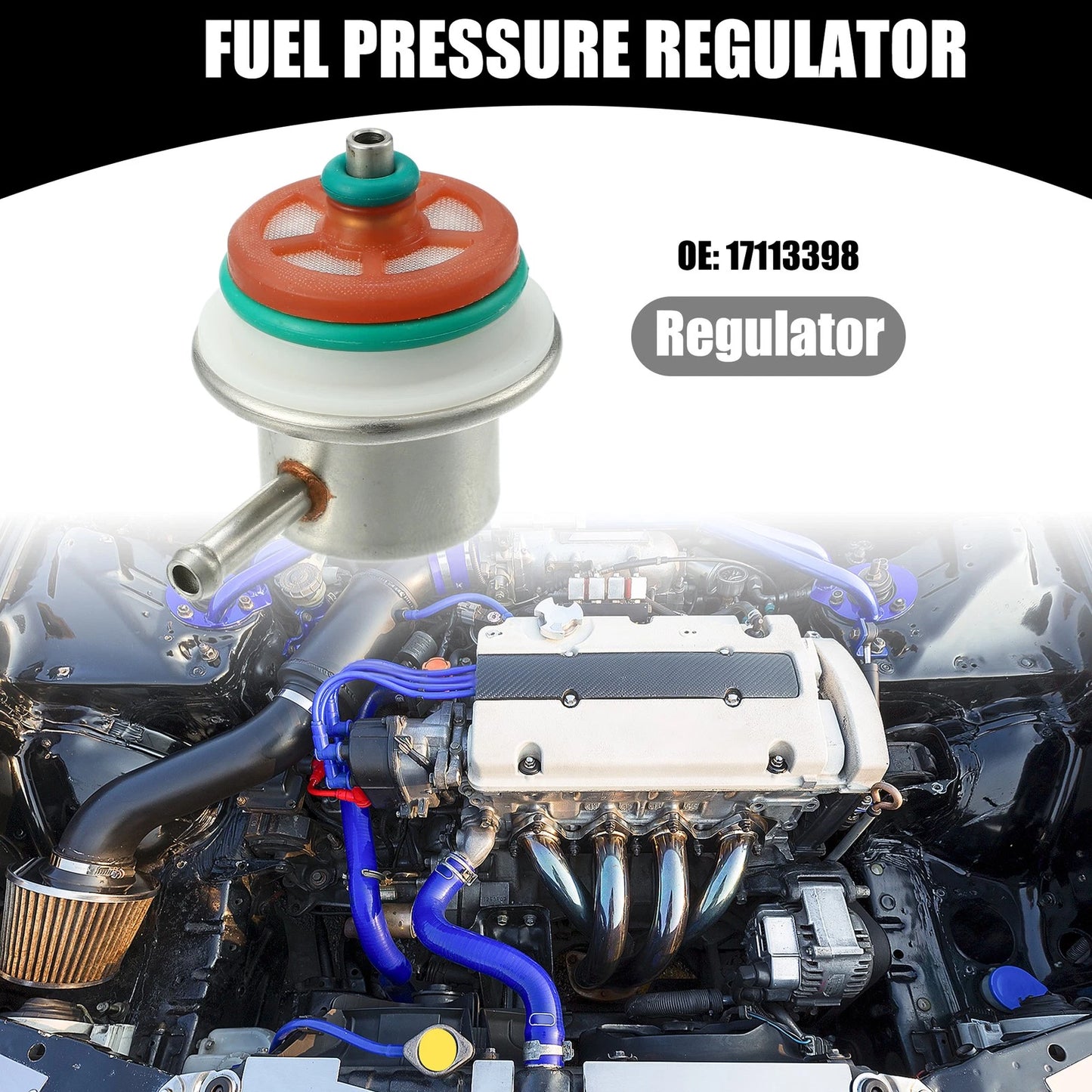 Fuel Injection Pressure Regulator for Acura Six (1998-1999)