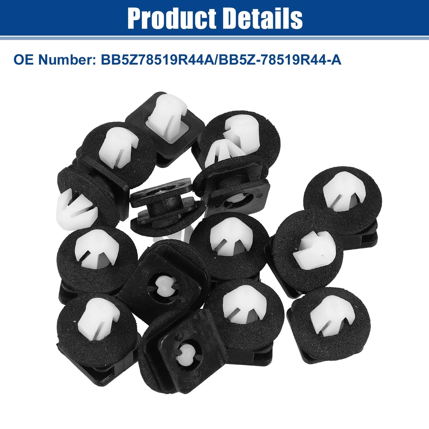 15 x Pillar Trim Hardware Windshield Clips for Ford Explorer (2011-2019)