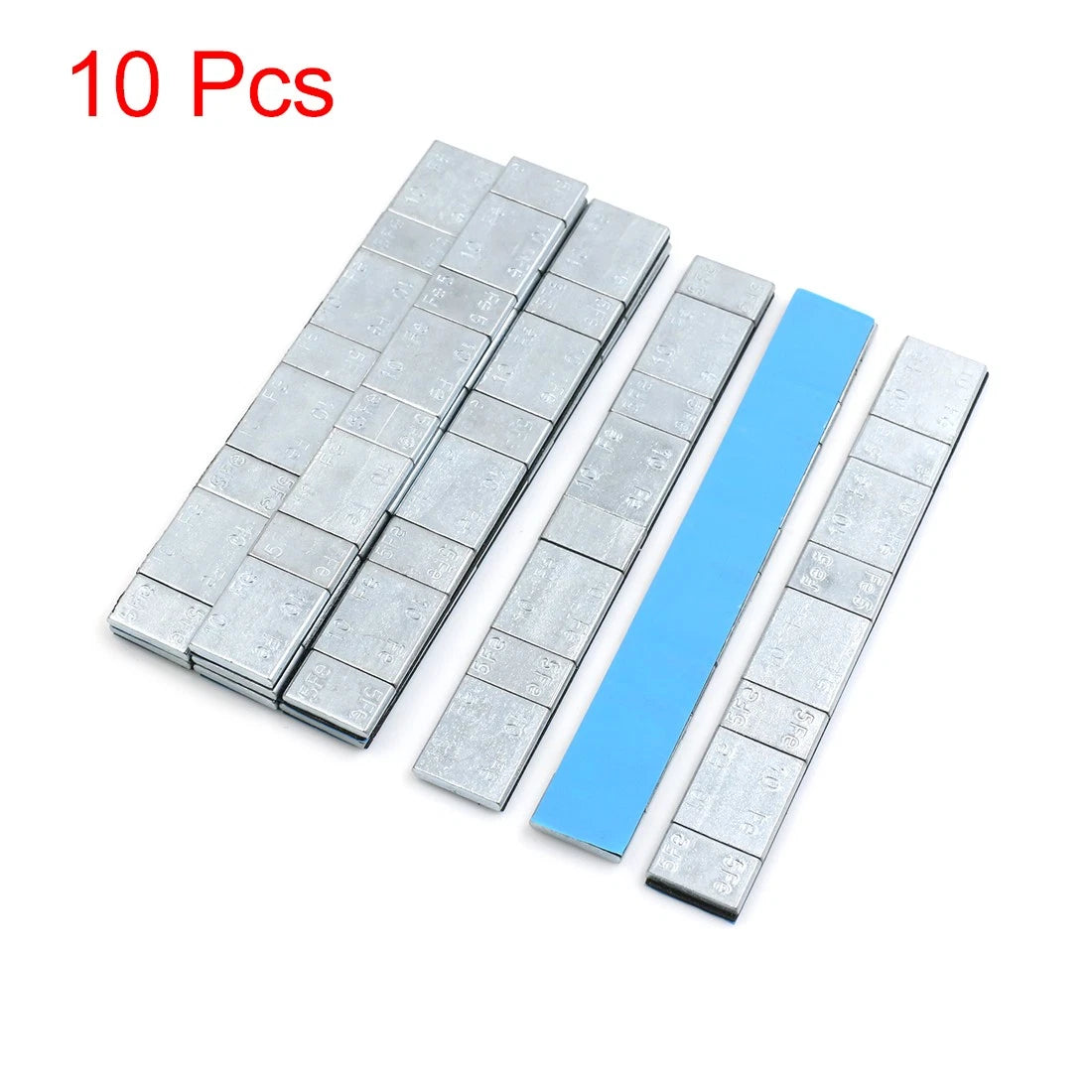 2.1oz Adhesive Wheel Weights Strips 10pcs for Motorcycle