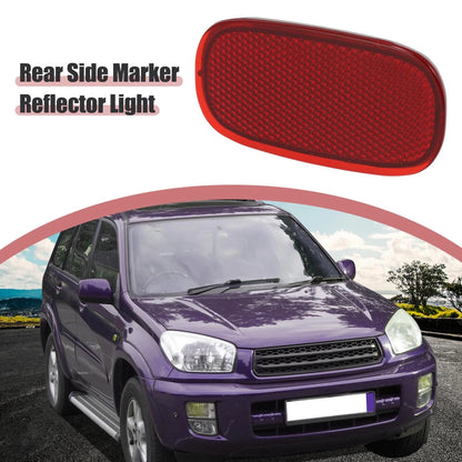 Rear Bumper Side Marker Reflectors for Toyota RAV4 (2019-2023) - 2 x Pair