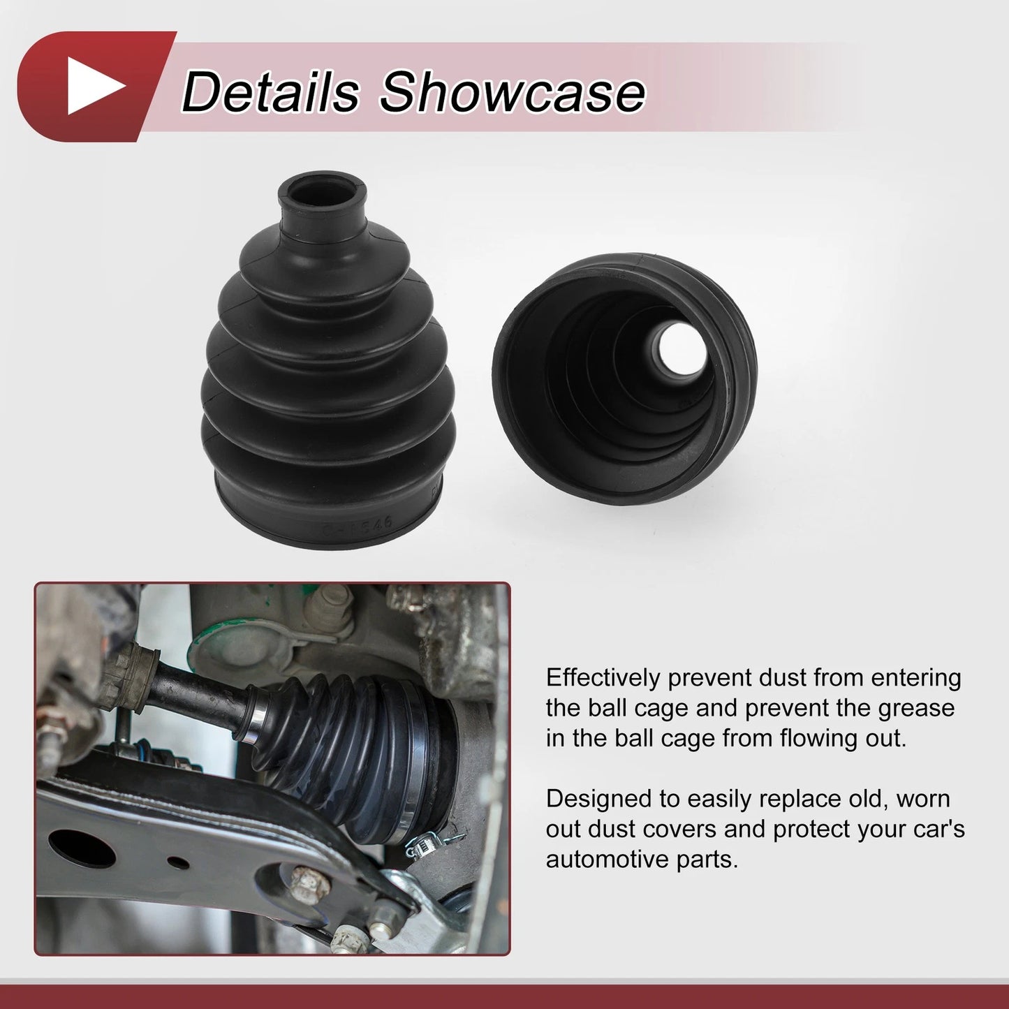 Outer CV Joint Boot Kit for Honda Accord Euro (2008)