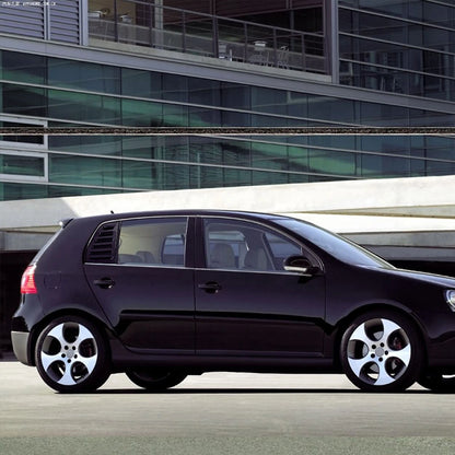 2 x Rear Side Window Louver Covers for Volkswagen Golf MK5 (2003-2009)