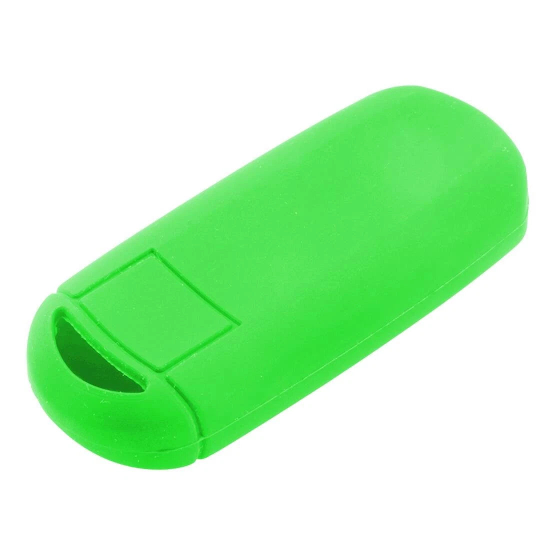 Green Silicone Key Shell Cover for Mazda 3, 5, 6, CX-5, CX-7, CX-9 (2004-2023)