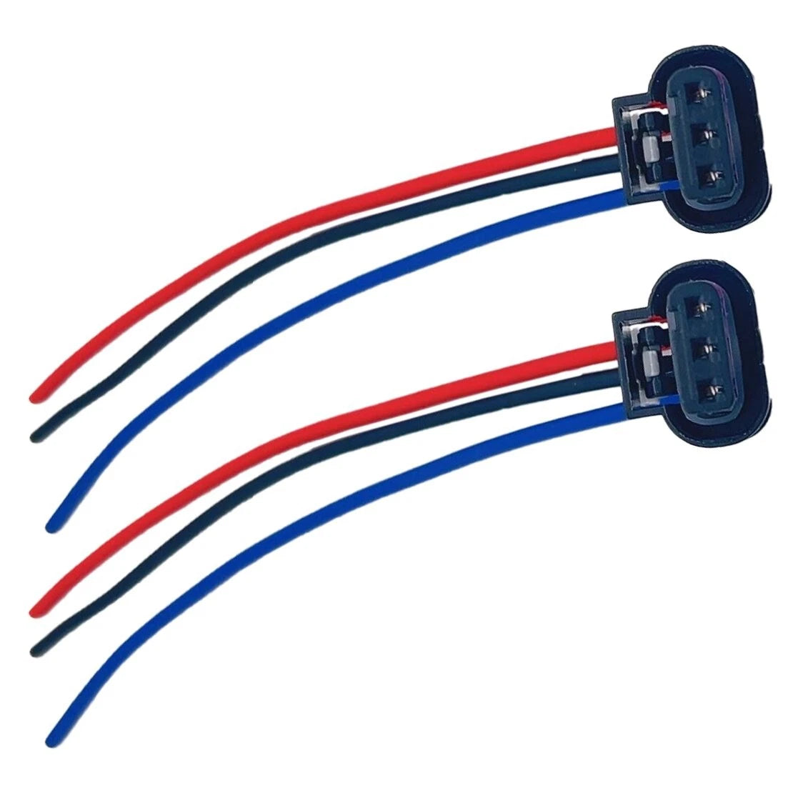 2 x 3 Pin Ignition Coil Connector Wiring Harness for Jeep Wrangler (2018-2024)