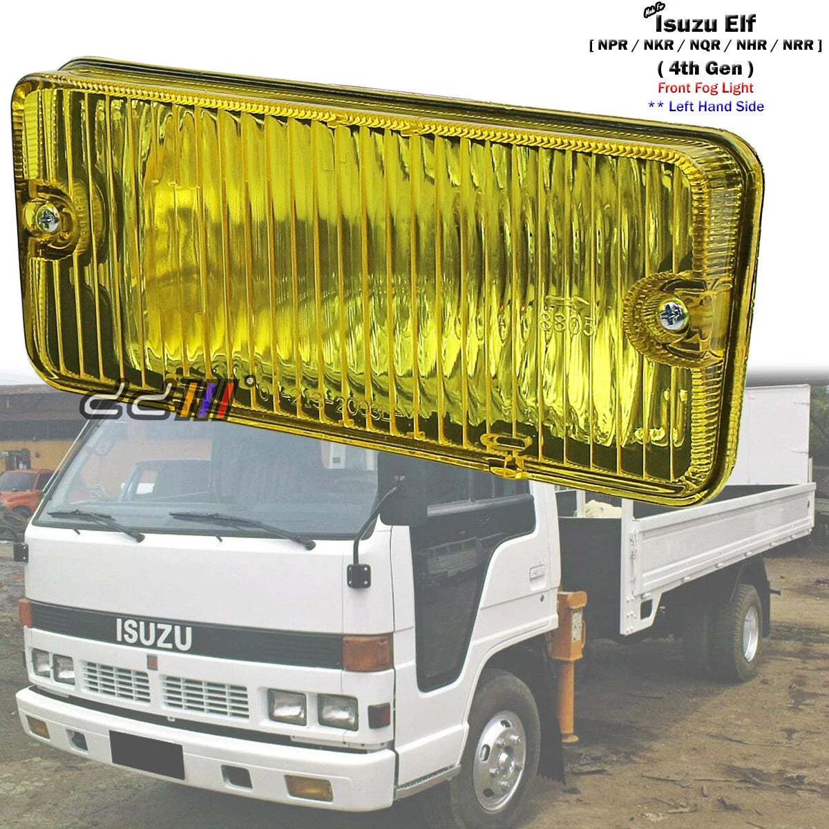 Fog Light for Isuzu Elf Truck NPR NQR NKR NRR NHR (1984-1993)
