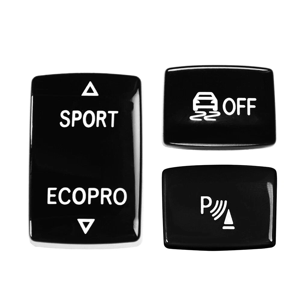 Gear Shift Button Trim for BMW F20 F21 F22 F23 F30 F31 F34 F32 F33 F36 Black