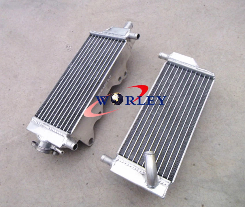 Aluminum Radiator + Hose for Honda CR250R 1992-1996 ()