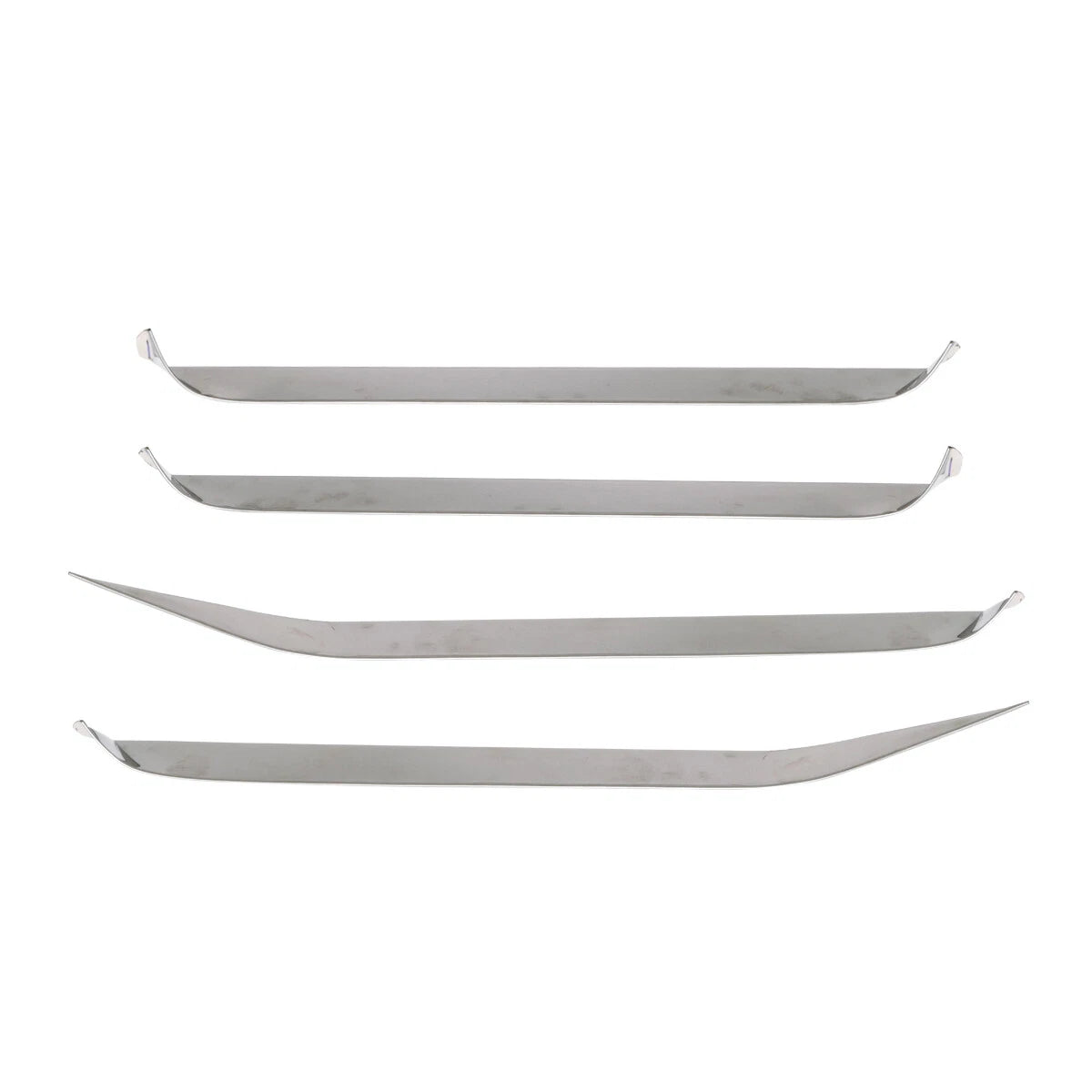 Chrome Weather Visor Set for Toyota Corolla Sedan KE30 TE31 KE55 1974-1981
