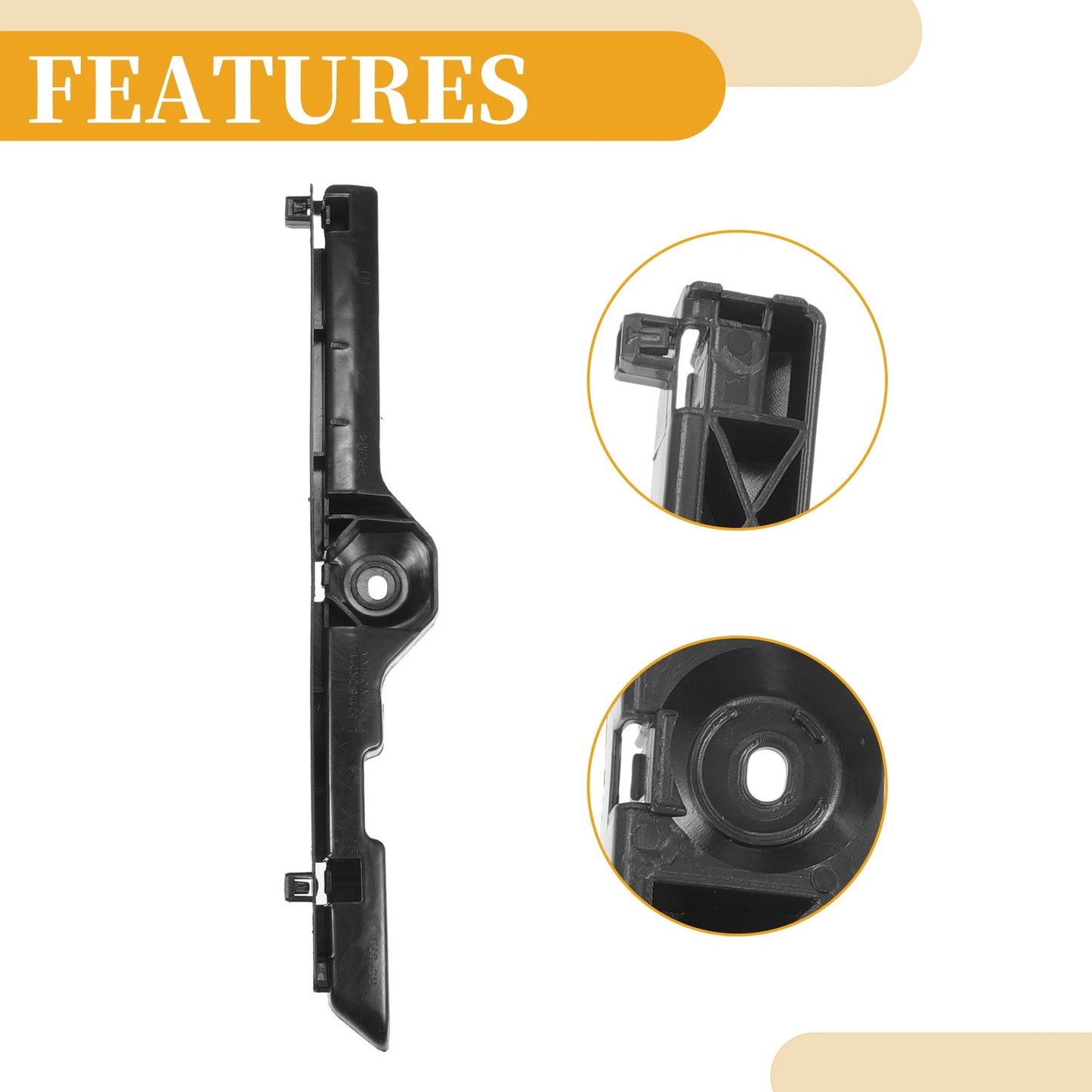 Front Bumper Support Bracket for Toyota Hilux (2005-2009) - 1 x Piece