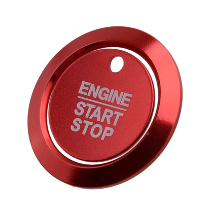 One Button Start Switch Cover 2 x Aluminum Alloy Red for Ford F150 (2017-2020)