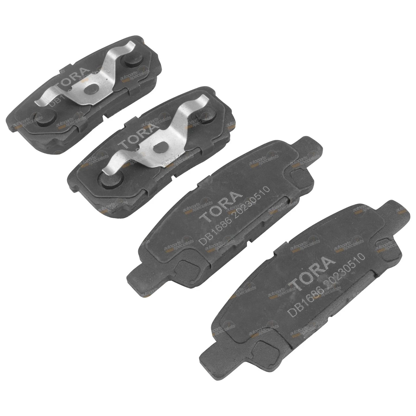 Rear Disc Brake Pad Set 1.8L 2.0L 2.4L for Dodge Caliber (2006-2014)
