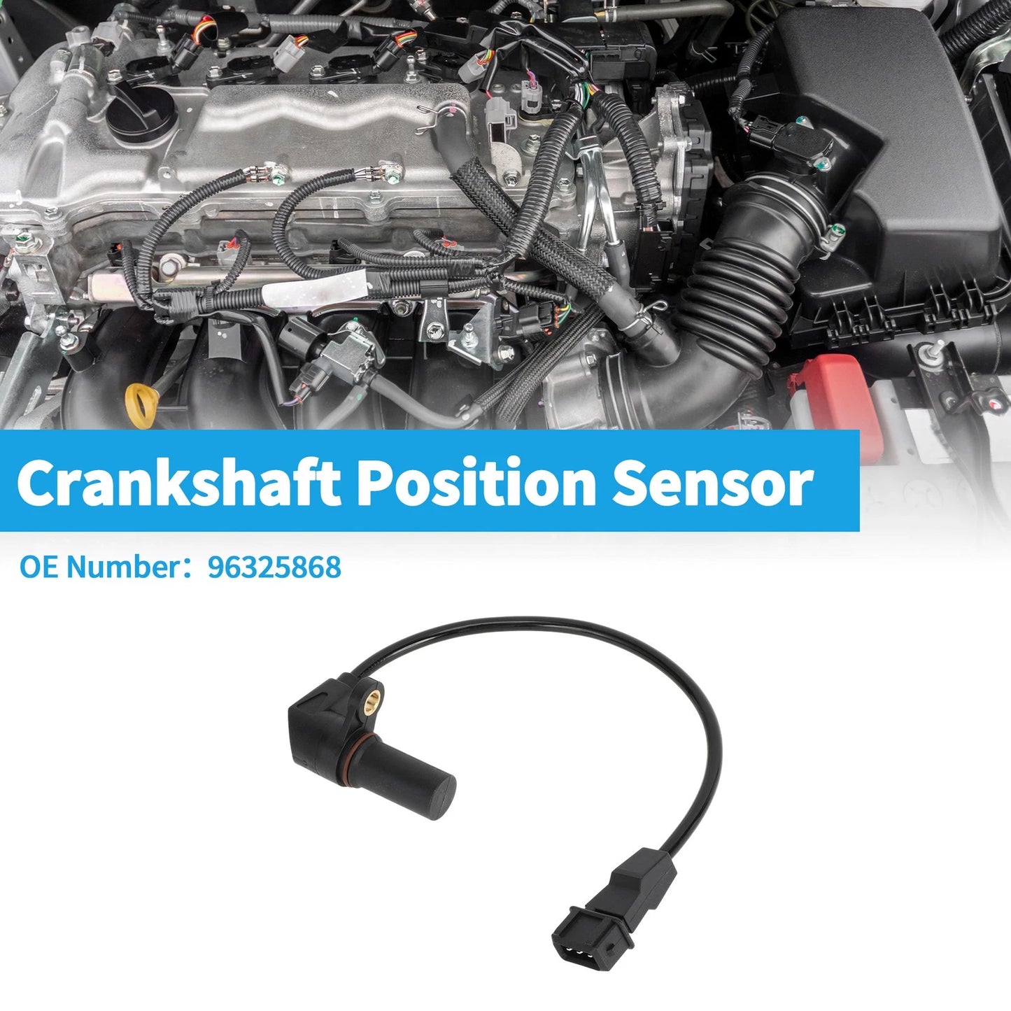 Crankshaft Position Sensor 0.8 for CHEVROLET Matiz (2005-2013)
