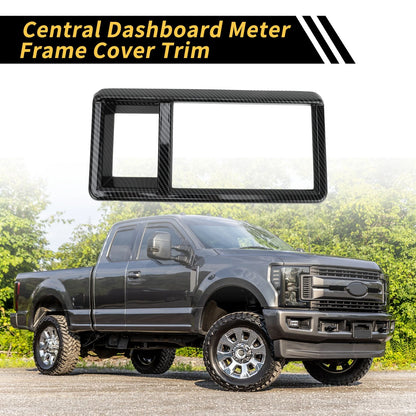 Carbon Fiber Dashboard Meter Frame Cover for Ford Maverick (2022-2024)