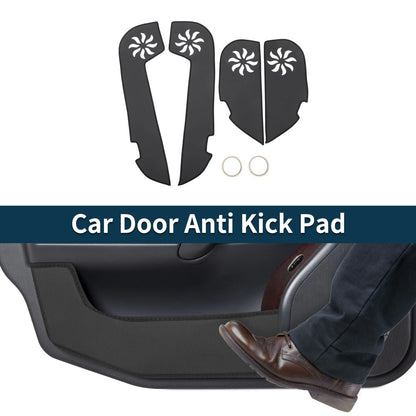 Anti Kick Pad Sticker Protector for Infiniti QX70 Black (2013-2014)