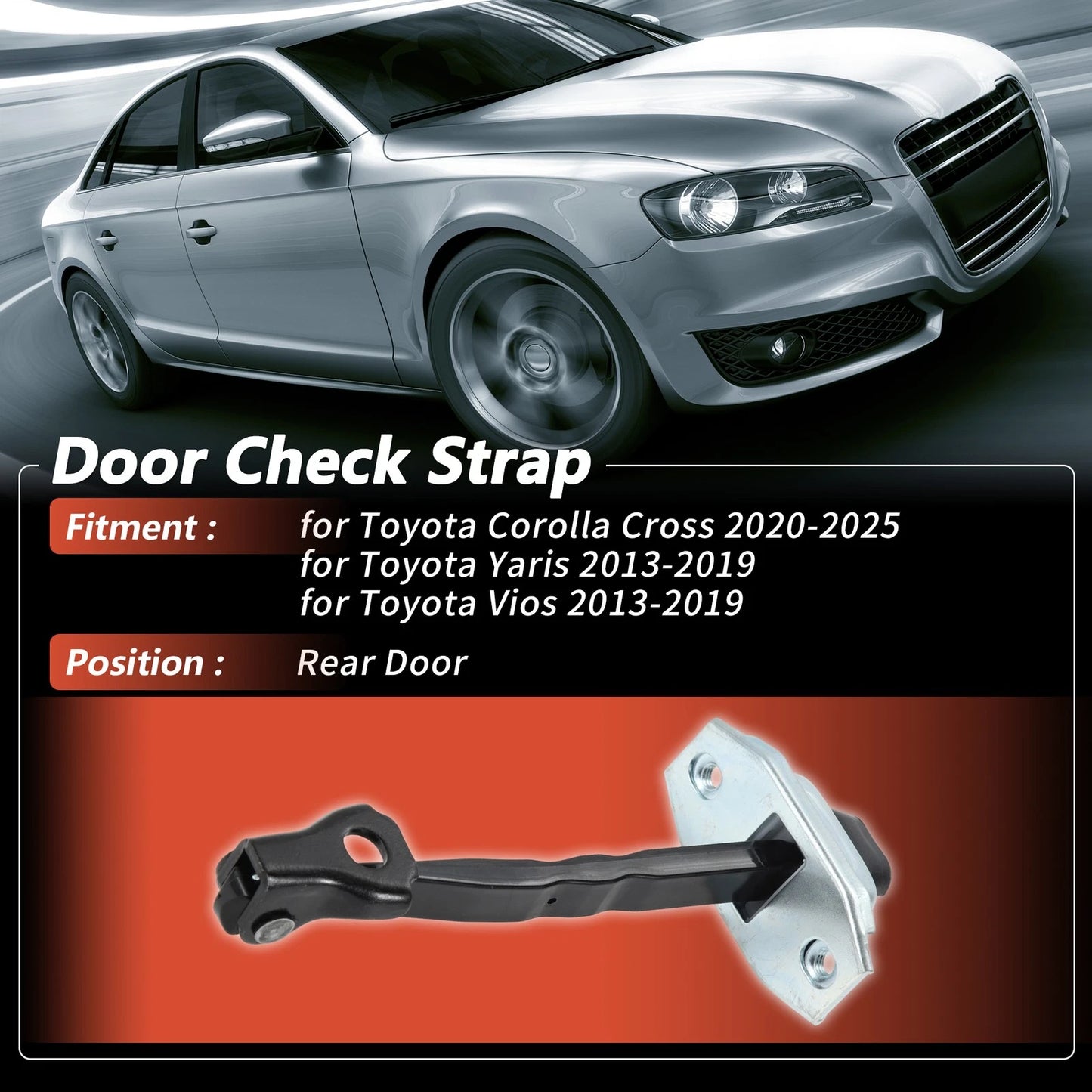 Rear Door Check Strap for Toyota Corolla Cross (2020–2025)