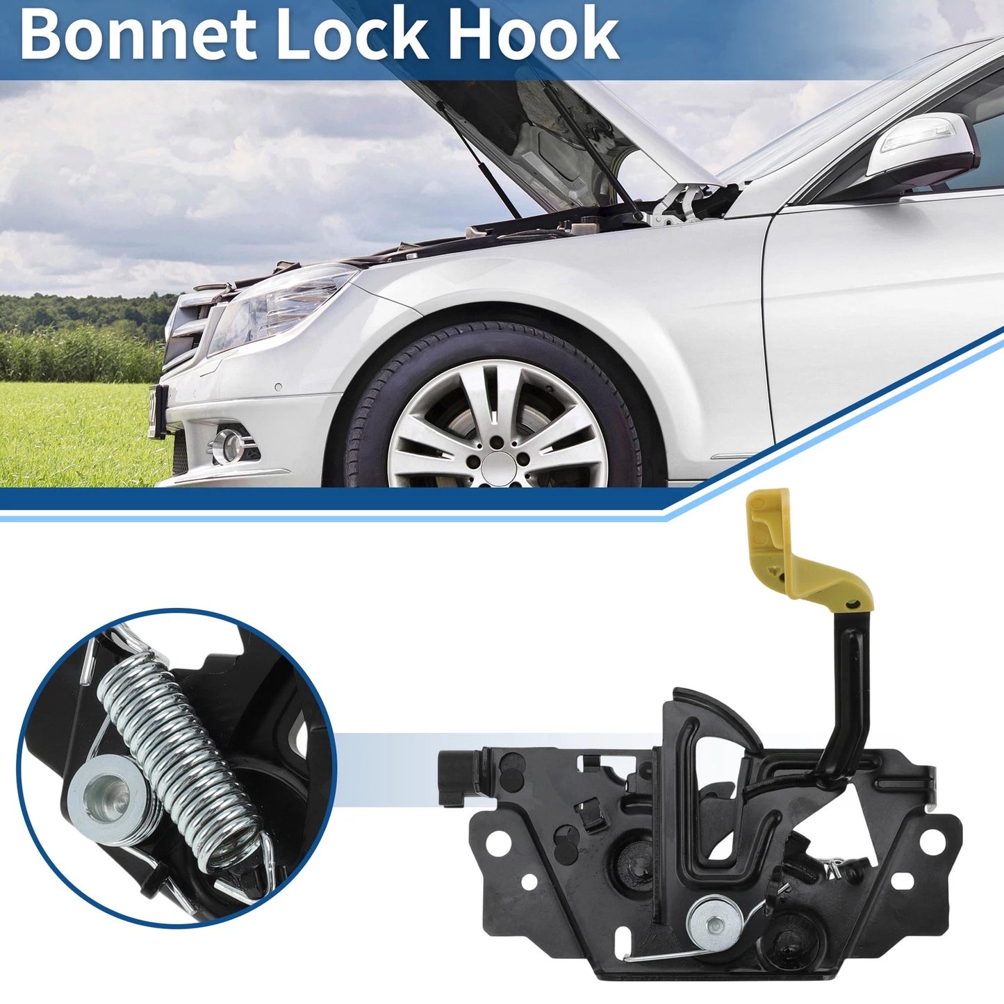 Hood Latch Assembly for Ford Transit-150 L5 3.2L (2015-2019)