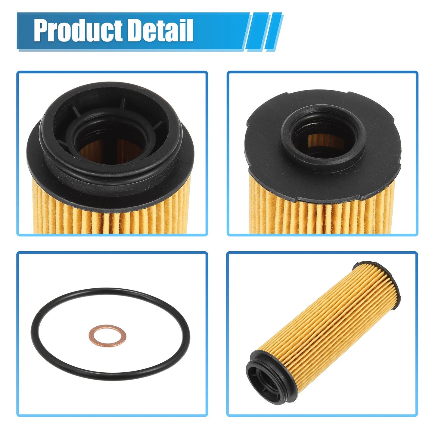 Oil Filter for BMW 740i Base 3.0L (2016-2023)