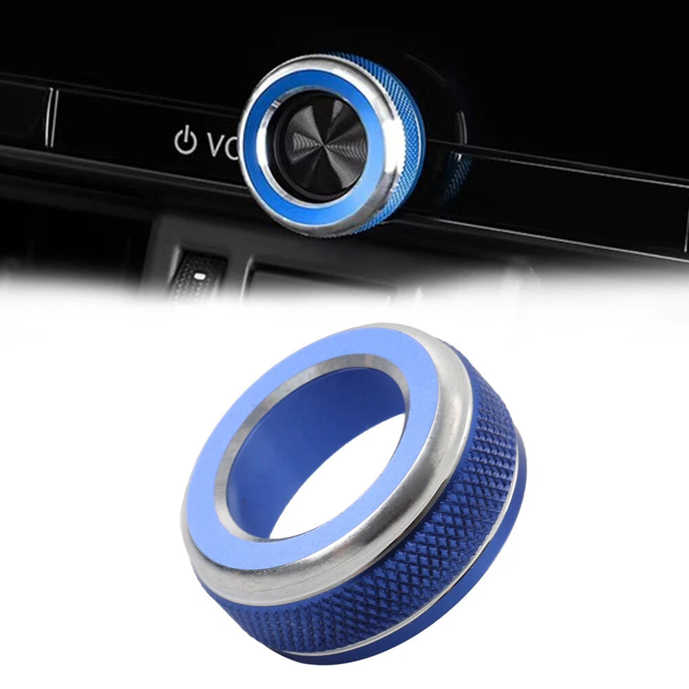Blue Console Volume Button Switch Ring for Lexus NX250 350h 450h (2022-2024)