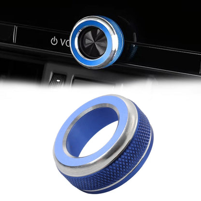 Blue Console Volume Button Switch Ring for Lexus NX250 350h 450h (2022-2024)