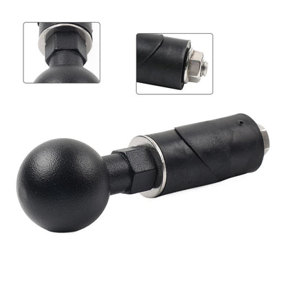 Universal Motorcycle GPS Phone Holder Bracket Clamp Stand - Black