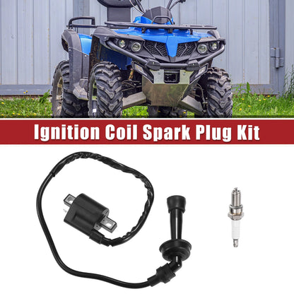 Ignition Coil Spark Plug for Yamaha Grizzly 660 (2002–2008)